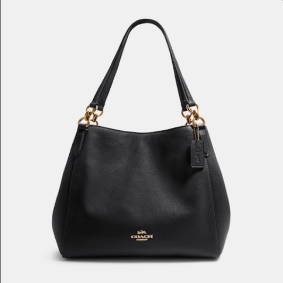 Coach Hallie bag 🖤 - Picture 1 of 9